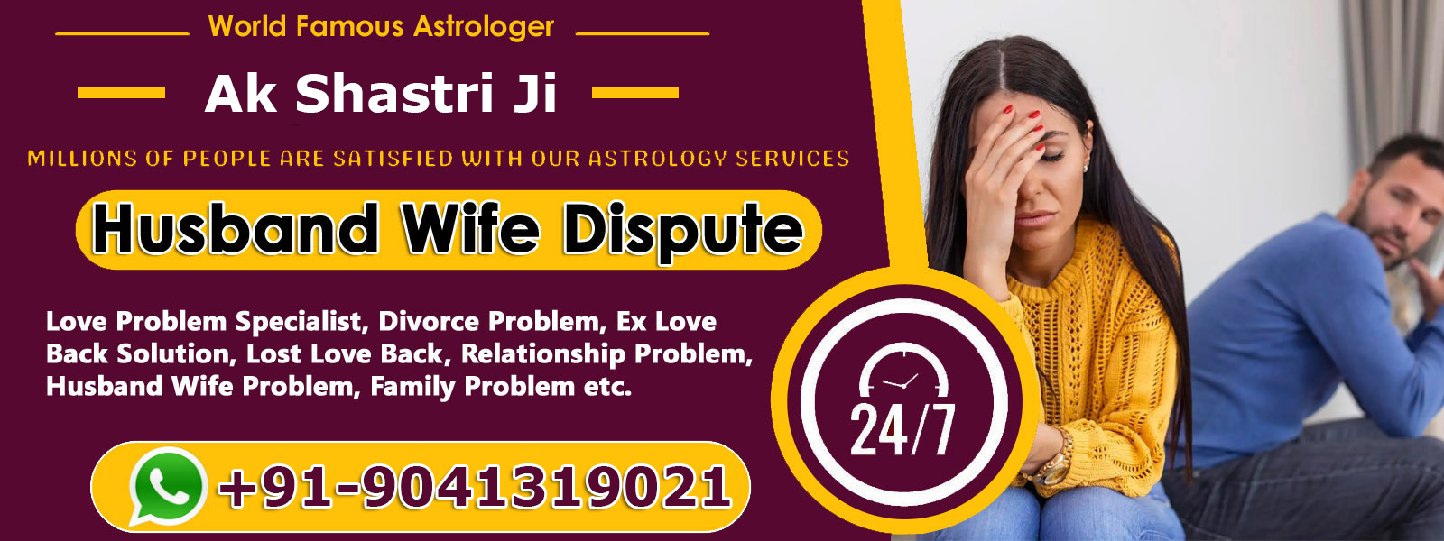 Astrologer Ak Shastri +91-9041319021